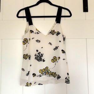 A.L.C. Renne silk floral tank, size 4